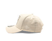 Cap New Era - Branded Buffalo Patch Linen 9FORTY A-Frame - Stone