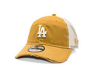 Cap New Era - MLB Cotton Canvas Trucker 9TWENTY - LA Dodgers - Dusted Ochre