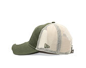 Womens Cap New Era - MLB Distress Trucker 9TWENTY Trucker - LA Dodgers - New Olive