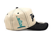 Cap New Era - MLB City Icon 9FORTY A-Frame - NY Yankees - Cream / Navy
