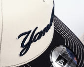 Cap New Era - MLB City Icon 9FORTY A-Frame - NY Yankees - Cream / Navy