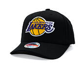 Cap Mitchell & Ness  - NBA Classic Red Snapback Custom Patch - Los Angeles Lakers - Black