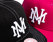 Cap Mitchell & Ness  - Branded Baseline -Pro Crown Snapback - Black