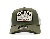 Cap New Era - Branded Summer Patch 9FORTY A-Frame Trucker - New Olive