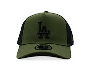 Cap New Era - MLB Tech Pack 9FORTY A-Frame Trucker - LA Dodgers - New Olive