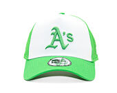 Cap New Era - MLB Essential 9FORTY A-Frame Trucker - Oakland Athletics - Green / White