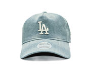 Womens Cap New Era - MLB Denim 9TWENTY A-Frame - LA Dodgers - Pastel Blue