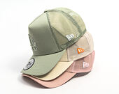 Cap New Era - MLB Outline 9FORTY A-Frame Trucker - NY Yankees - Cream / Orange