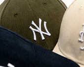 Cap New Era - MLB Soft Cord 9FORTY - NY Yankees - New Olive