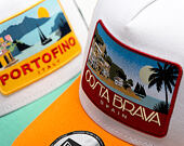 Cap New Era - Branded Location Patch 9FORTY A-Frame Trucker - Orange