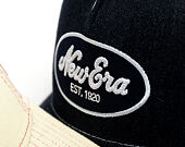 Womens Cap New Era - Branded Denim Oval Logo 9FORTY M-CROWN A-Frame Trucker - Navy