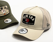 Cap New Era - Branded Summer Patch 9FORTY A-Frame Trucker - Stone