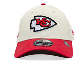 Cap New Era - NFL Wordmark 9FORTY - Kansas City Chiefs - Cream / Team Color