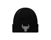 Beanie New Era - NBA Metallic Beanie Medium Knit - Chicago Bulls - Black