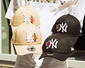 Kids Cap New Era - MLB Icon 9FORTY - LA Dodgers - Camel / White