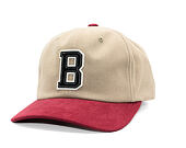 Cap Brixton - Big B Mp Cap - Sand/Burgundy