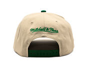 Cap Mitchell & Ness - Off Tilted - NBA - Boston Celtics - Off White