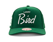 Cap Mitchell & Ness - Player Script Hwc - NBA - Boston Celtics - Larry Bird - Green