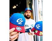 Kids Cap New Era - Team Core M-CROWN 9FORTY - Baseball Czechia - Navy / Red