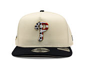 Cap New Era - MLB "American Flag" 9FIFTY - Philadelphia Phillies - Chrome White
