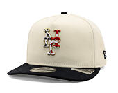 Cap New Era - MLB "American Flag" 9FIFTY - NY Mets - Chrome White