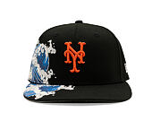 Cap New Era - MLB "Tidal Wave" 59FIFTY - NY Mets - Black