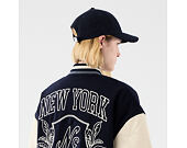 Jacket New Era - Branded Oversized Varsity Jacket - Navy
