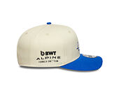 Cap New Era - F1 Contrast Visor 9SEVENTY Stretch-Snap - Alpine Racing - Ivory