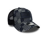 Cap New Era - F1 Pattern Denim 9FORTY A-Frame Trucker - RED BULL F1 - Navy Blue