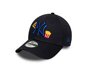 Kids Cap New Era - MLB Food Icon 9FORTY - NY Yankees - Navy / Blue