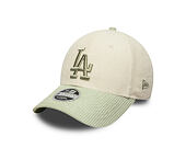 Kids Cap New Era - MLB Cord 9FORTY M-CROWN - LA Dodgers - Cream / Soft Grass