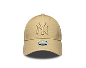 Womens Cap New Era - MLB PU Pattern 9FORTY - NY Yankees - Stone