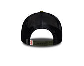 Cap New Era - Branded Patch Cord 9FORTY A-Frame Trucker - Cream / New Olive