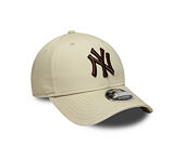 Cap New Era - MLB 9FORTY M-CROWN - NY Yankees - Stone / Deep Auburn