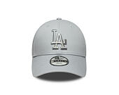 Kids Cap New Era - MLB Metallic 9FORTY - LA Dodgers - Grey / Silver