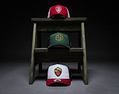 Cap New Era - Faux Suede 9FORTY A-Frame Trucker - AS Roma - Red
