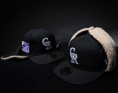 Cap New Era - MLB World Series Cooperstown Dog-Ear 59FIFTY - Colorado Rockies - Black
