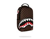 Backpack Sprayground - Sharks In Paris Wtf Bubble Brown Check Backpack