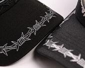 Cap New Era - Branded Distressed Patch 9FORTY A-Frame Trucker - Black