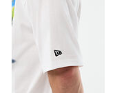 Tee New Era - Branded Beach Graphic Oversized Tee - White