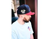 Cap New Era - MLB IMAGE DROP Cooperstown Icon 59FIFTY - Atlanta Braves - Navy / Scarlet