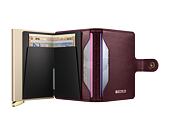 Wallet Secrid - Miniwallet Emboss Diamond Premium - Bordeaux