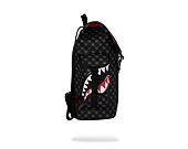 Other - Ručně Sprayground - Sharks In Paris Wtf Bubbly Black Check Monte Carlo