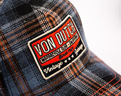 Cap Von Dutch - Baseball - Checkered Patch - Navy