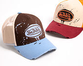 Cap Von Dutch - Baseball - Print & Embroidery - Black / Light Blue
