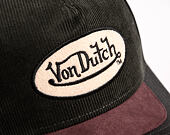 Cap Von Dutch - Bi-Material Visor Oval Patch Trucker - Green / Navy / Burgundy