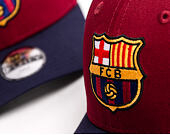 Kids Cap New Era - Contrast Stitch 9FORTY - Barcelona FC - Cardinal / Navy