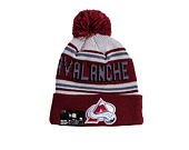 Beanie New Era - NHL Evergreen Wordmark Pom Medium Knit - Colorado Avalanche - Team Color