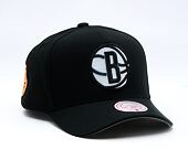 Cap Mitchell & Ness - NBA 404 Club Neon Pro Snapback - Brooklyn Nets - Black