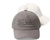 Cap Von Dutch - 3D Embroidery Logo Baseball - Taupe